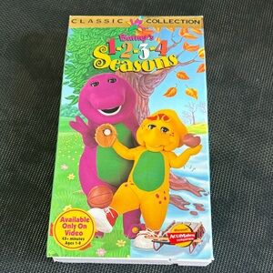 Barneys the purple dinosaur season 1,2,3 and 4  Kids Video - VHS